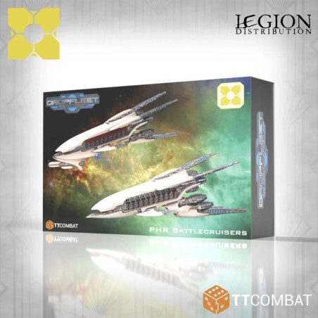 TTDFX-PHR-024_Dropfleet Commander - PHR Battlecruisers (plastique)
