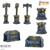 Préco - Dungeons & Lasers - Figurines - Iron Crown Monarchs