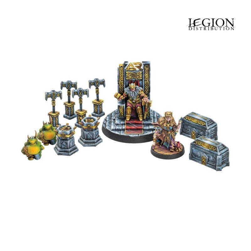Dungeons & Lasers - Figurines - Iron Crown Monarchs DNL0152