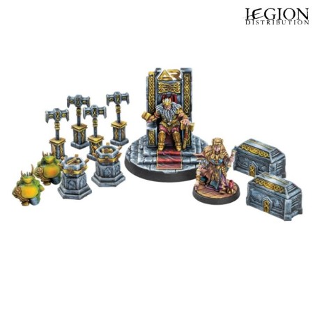 Dungeons & Lasers - Figurines - Iron Crown Monarchs DNL0152