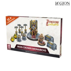Préco - Dungeons & Lasers - Figurines - Iron Crown Monarchs