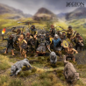 Préco - Victrix Miniatures - Dark Age Irish & Dogs