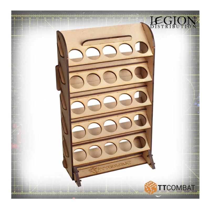TT Combat - TT Combat 25 Paint Rack  TTSCW-HBA-105