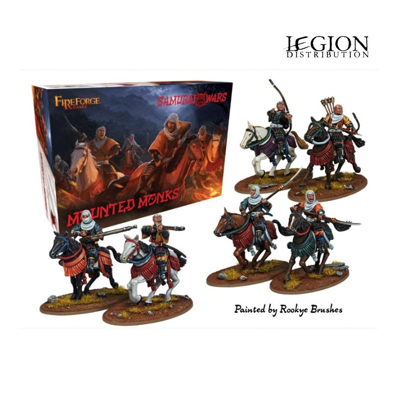 BS-SWMO02_Samurai Wars - Mounted Monks
