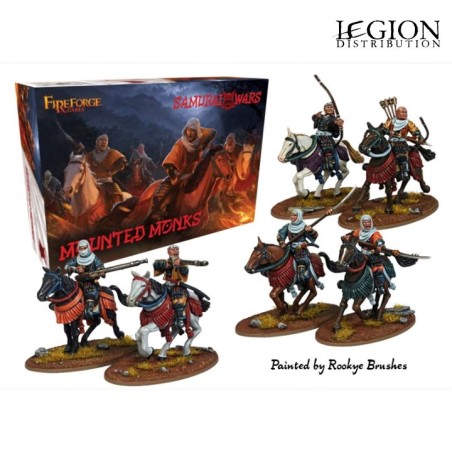 BS-SWMO02_Samurai Wars - Mounted Monks