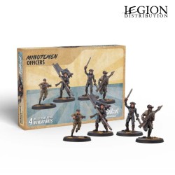 MUH1620156 Fallout Miniatures - Minutemen Officers