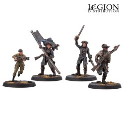 Préco - Fallout Miniatures - Minutemen Officers