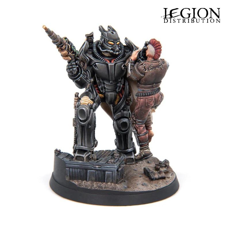 MUH1620144 Fallout Miniatures - The Black Devil