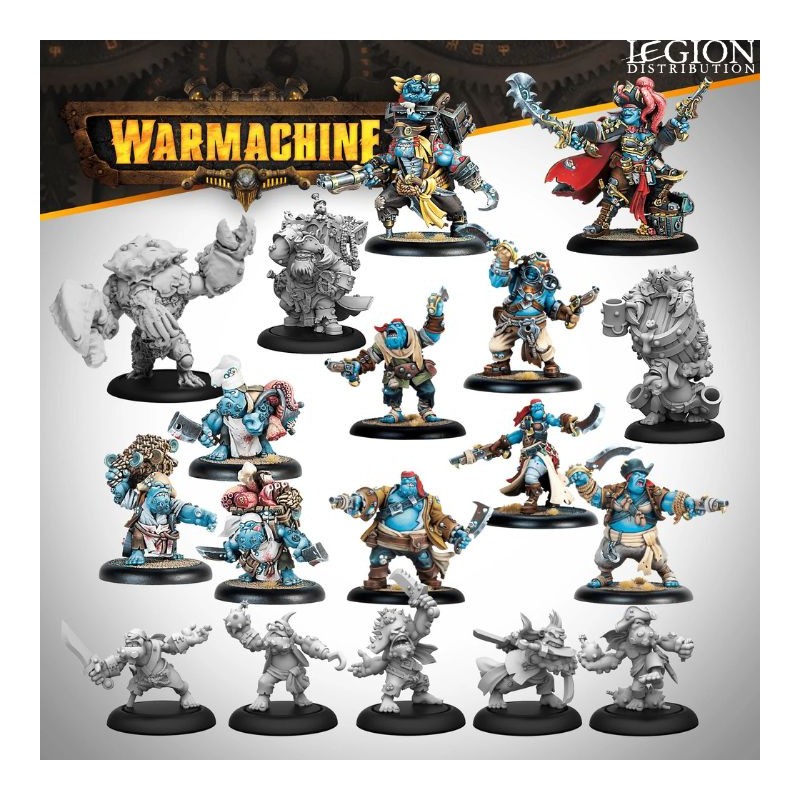 SFIK-SKR121_Warmachine - Mercenary - Southern Kriels Brineblood Marauders Core Expansion