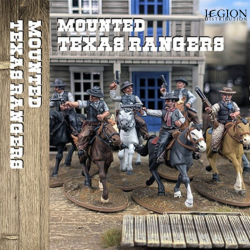 Dead Man’s Hand - Texas Rangers - À Cheval  DMH162