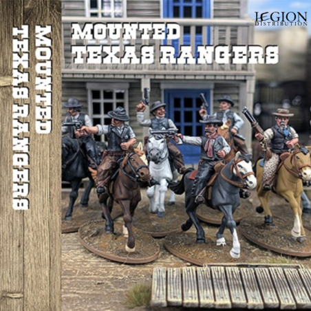 Dead Man’s Hand - Texas Rangers - À Cheval  DMH162