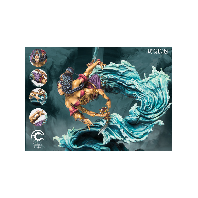 Conquest - Sorcerer Kings - Marid Apsara Artisan Series PBSK406
