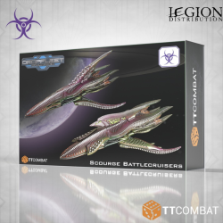 Dropfleet Commander - Scourge Battlecruisers (Plastique) TTDFX-SCG-024