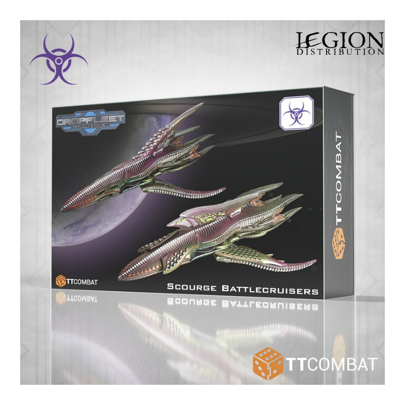 Dropfleet Commander - Scourge Battlecruisers (Plastique) TTDFX-SCG-024