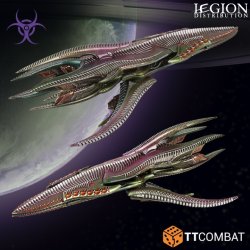 Préco - Dropfleet Commander - Scourge Battlecruisers (Plastique)