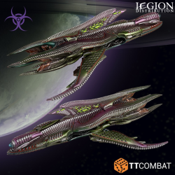 Préco - Dropfleet Commander - Scourge Battlecruisers (Plastique)