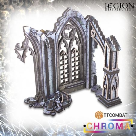 TT Combat - Chroma - Decayed Cathedral Walkway Prépeint TTSUV-SFG-1065