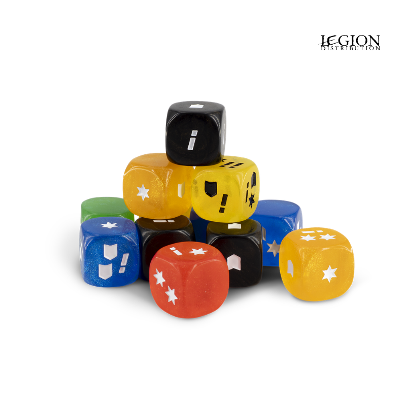 HexaDome Legends - Frost Dice Set IHL08