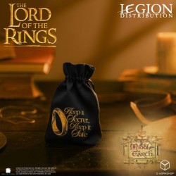 LOTR/POU/190166/ONR_The Lord of the Rings - Sac à dés L'Anneau Unique – Edition Gardez-le secret