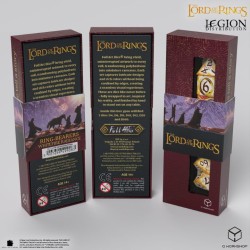 The Lord of the Rings - Porteur de l'Anneau – Set de dés Full Art - Éclat du Feu Blanc