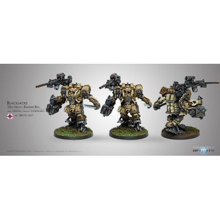 Infinity - Blackjacks, 10th Heavy Ranger Bat. (T2 Sniper Rifle) - -0677 Infinity - Blackjacks, 10th Heavy Ranger Bat. (T2 Sniper Rifle) - -0677