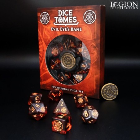 AGPS025_Artefact Games - Set de dés D&D - Le Fléau du Mauvais Œil
