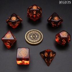Préco - Artefact Games - Set de dés D&D - Le Fléau du Mauvais Œil