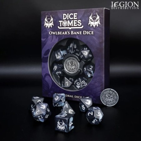 Artefact Games - Set de dés D&D - Le Fléau de l'Ours-Hibou