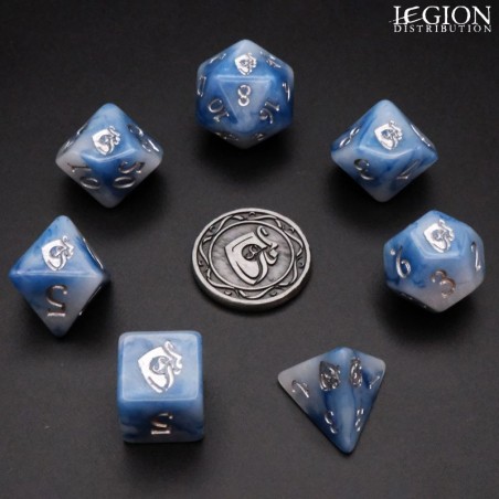 Artefact Games - Set de dés D&D - L'École d’Abjuration AGPS040