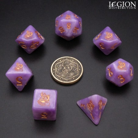 AGPS041_Artefact Games - Set de dés D&D - L'École d’Illusion
