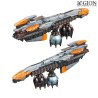 Préco - Dropfleet Commander - Resistance Plastic Battlecruisers