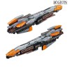 Préco - Dropfleet Commander - Resistance Plastic Battlecruisers