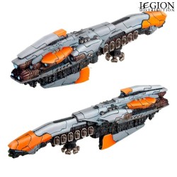 Dropfleet Commander - Resistance Plastic Battlecruisers TTDFX-RES-024