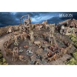 Battle Systems - Maladum – Ur’ghaal Slaughter Pit, arène 3D 52 pièces
