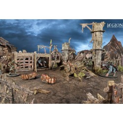 Battle Systems - Maladum – Ur’ghaal Slaughter Pit, arène 3D 52 pièces