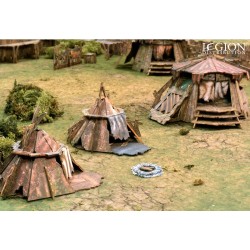 Battle Systems - Maladum – Ur’ghaal Dwellings, campement 3D