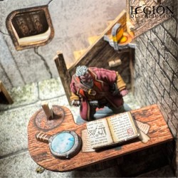 Battle Systems - Maladum – Arcane Scholarium, bâtiment magique 3D