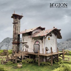 Battle Systems - Maladum – Arcane Scholarium, bâtiment magique 3D