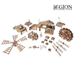 Battle Systems - Maladum – Ingonsburn Windmill, moulin fantastique 3D
