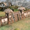 Battle Systems - Maladum – Ingonsburn Boundary Walls, remparts 3D