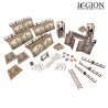 Battle Systems - Maladum – Ingonsburn Boundary Walls, remparts 3D
