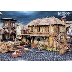 Battle Systems - Maladum – Ingonsburn Alehouse, auberge fantastique