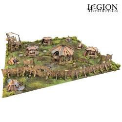 Battle Systems - Maladum – Ur’ghaal Badlands, décor complet 210 pièces