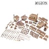 Battle Systems - Maladum – Ingonsburn Township, ville 3D 224 pièces