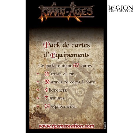 KAEQUI1_Khârn-Âges - Cartes D’Équipements (FR)