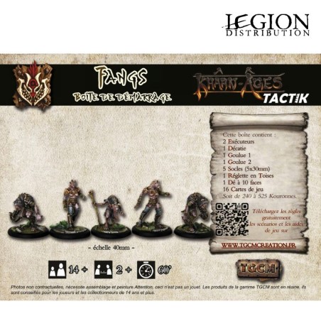 KAFAST1T_Khârn-Âges Tactik - Fangs - Boîte de Démarrage (FR)