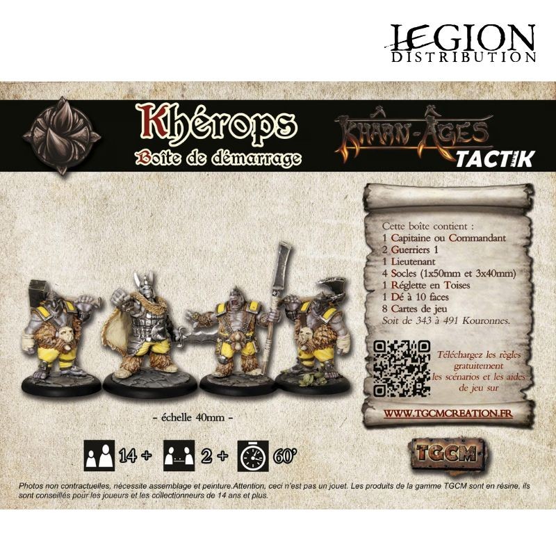 KAKEST1T_Khârn-Âges Tactik - Khérops - Boîte de Démarrage (FR)