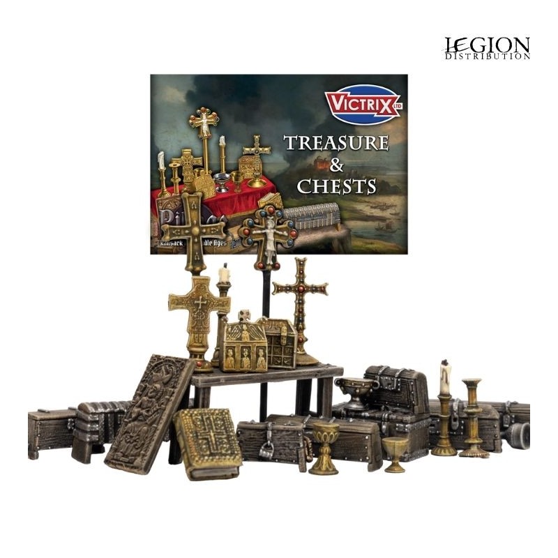 VXE011_Victrix Miniatures - Treasure & Chests