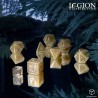 Set de Dés Elfiques Jumbo Q WORKSHOP – 7 dés