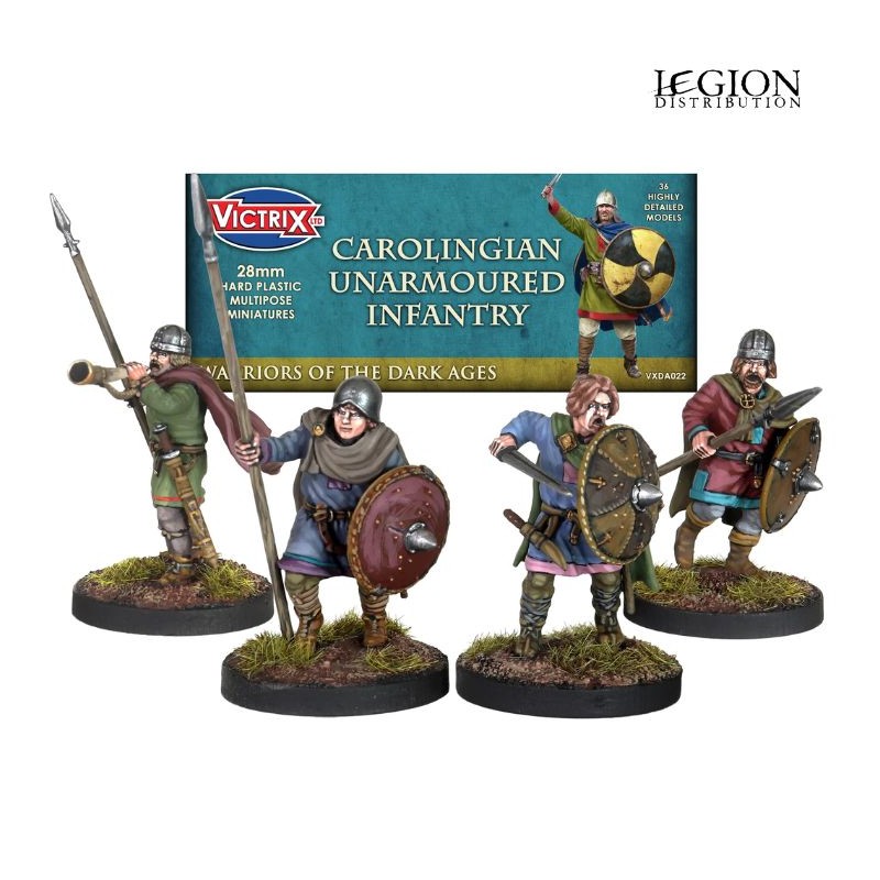 VXDA022_Victrix Miniatures - Carolingian Franks Unarmoured Infantry